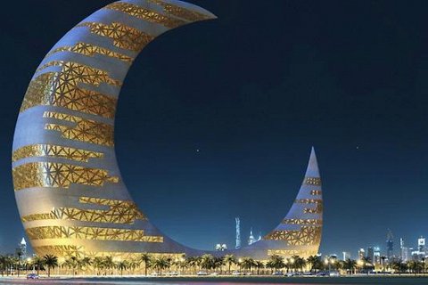Башня Полумесяца в Дубае
