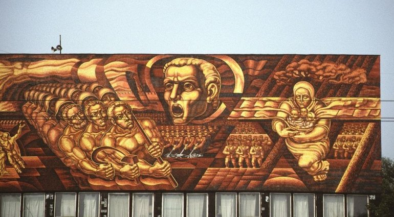 граффити советских времен